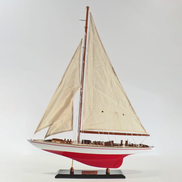 Maquette de bateau en bois faite à la main du der Endeavour